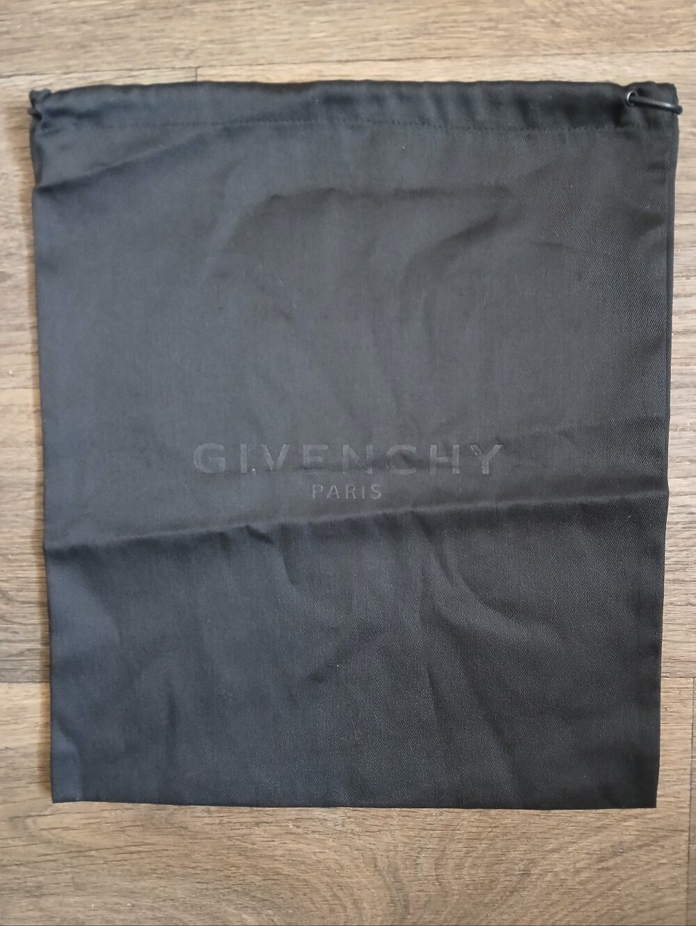 Givenchy Paris Black Dust Bag.